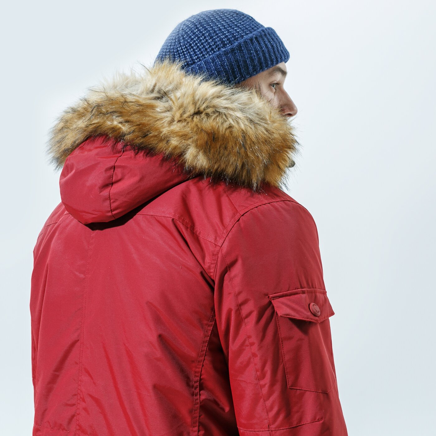 Мъжко зимно яке CONFRONT ЯКЕ ЗИМНО ATTIS JKT cfv320kud01001 цвят червен