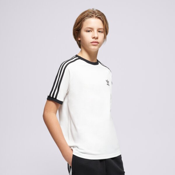 Детска тениска ADIDAS ТЕНИСКА 3STRIPES TEE je0515 цвят бял