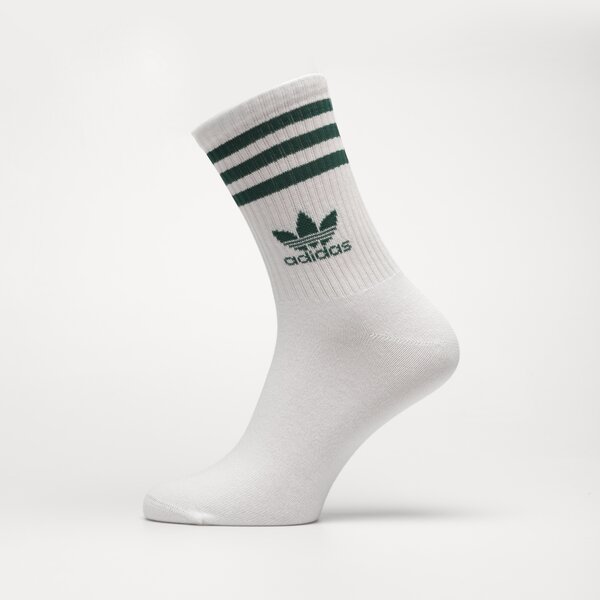 Дамски чорапи ADIDAS ЧОРАПИ 3-PACK SOCKS CREW il5026 цвят бял