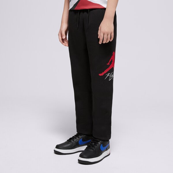 Детски панталони JORDAN ПАНТАЛОНИ JDN JUMPMAN BASELINE PANT BOY 95d289-023 цвят черен