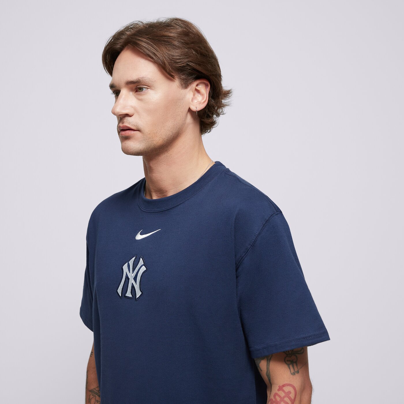 Мъжка тениска NIKE ТЕНИСКА MLB MAX 90 TEE NEW YORK YANKEES 01ay-44b-nk-32k цвят тъмносин