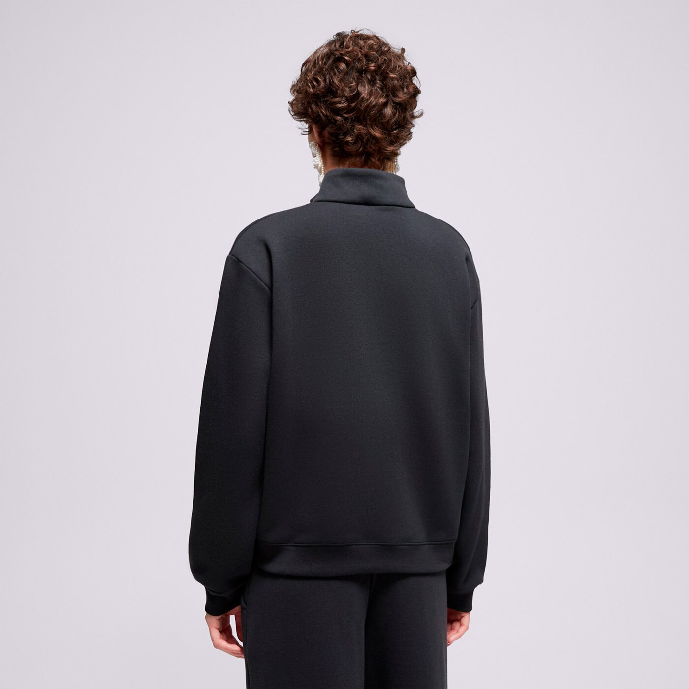 Дамски суичър NEW BALANCE СУИТЧЪР REIMAGINED FLEECE HALF ZIP wt53513bk цвят черен