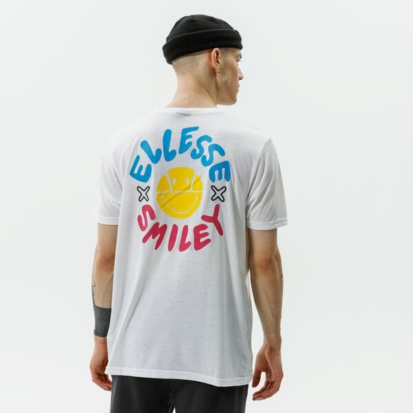 Мъжка тениска ELLESSE ТЕНИСКА CHEERO TEE WHT SMILEY SU21 sml13067908 цвят бял