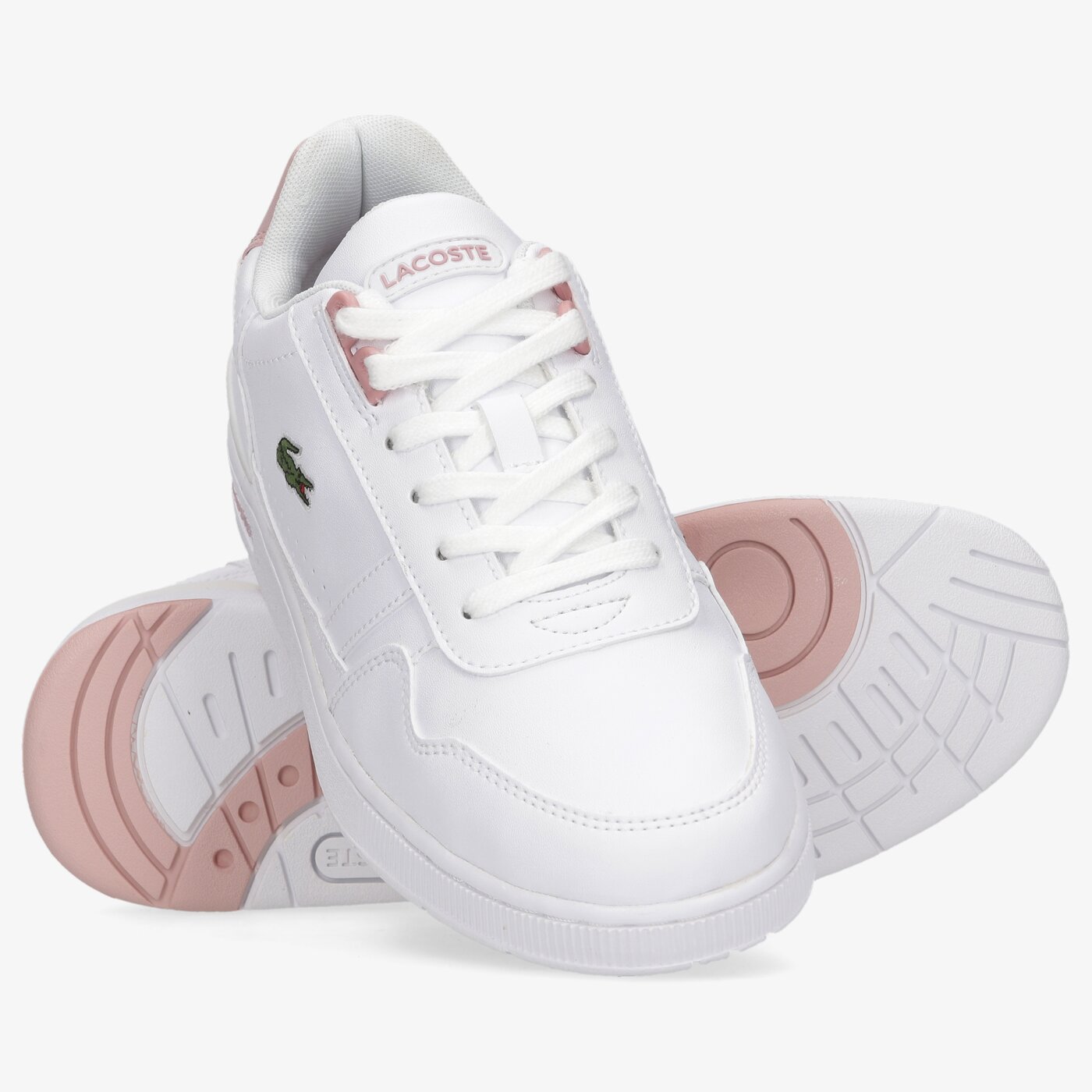 Детски маратонки LACOSTE T-CLIP 0121 1 SUJ 742suj00041y9 цвят бял