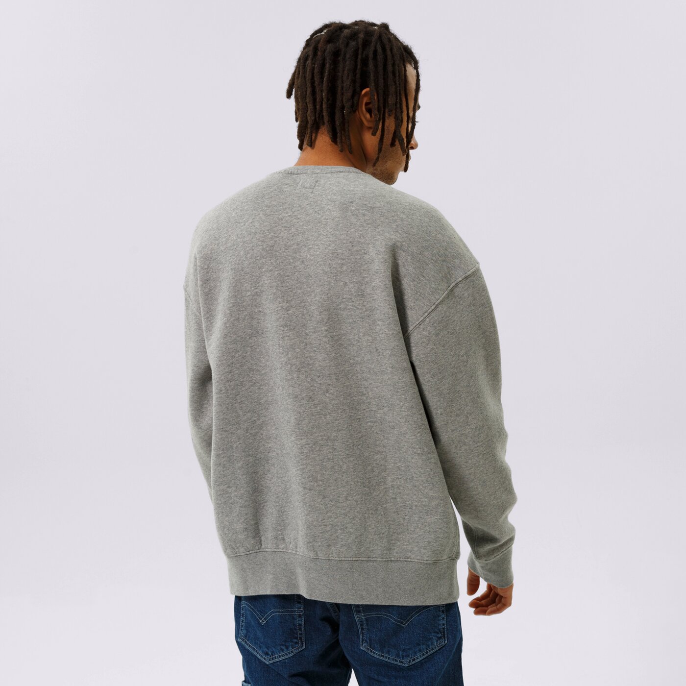 Мъжки суичър LEVI'S СУИТЧЪР T3 RELAXED GRAPHIC CREW 39134-0030 цвят сив