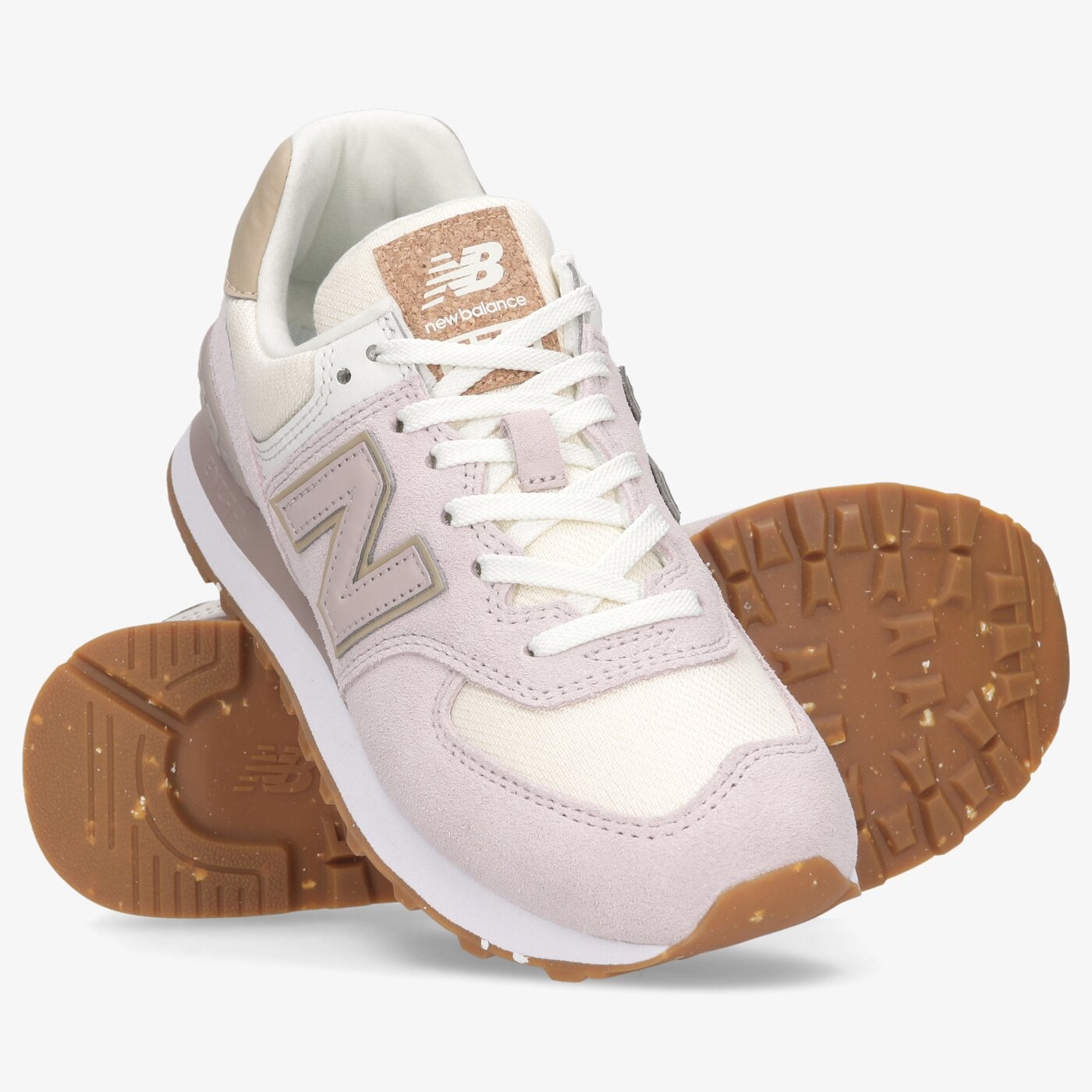 Дамски маратонки NEW BALANCE 574  wl574sp2 цвят бежов