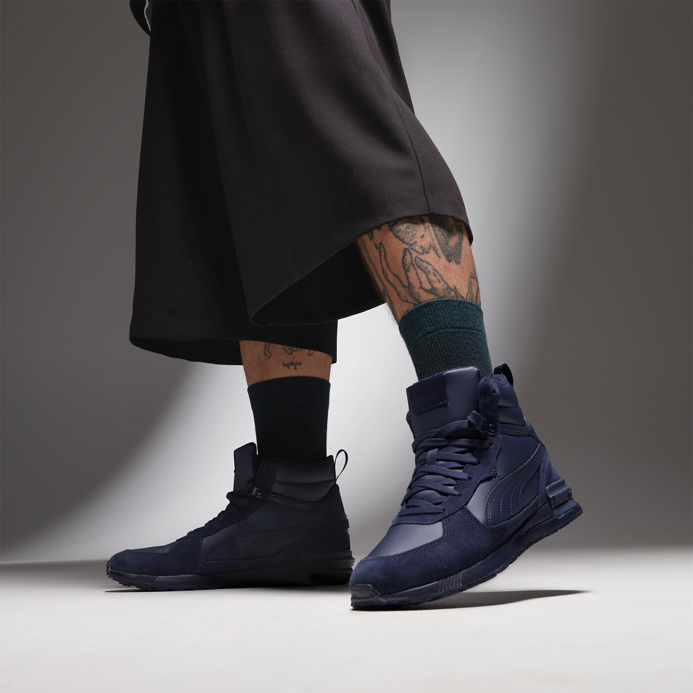 Мъжки маратонки PUMA GRAVITON MID 38320403 цвят тъмносин