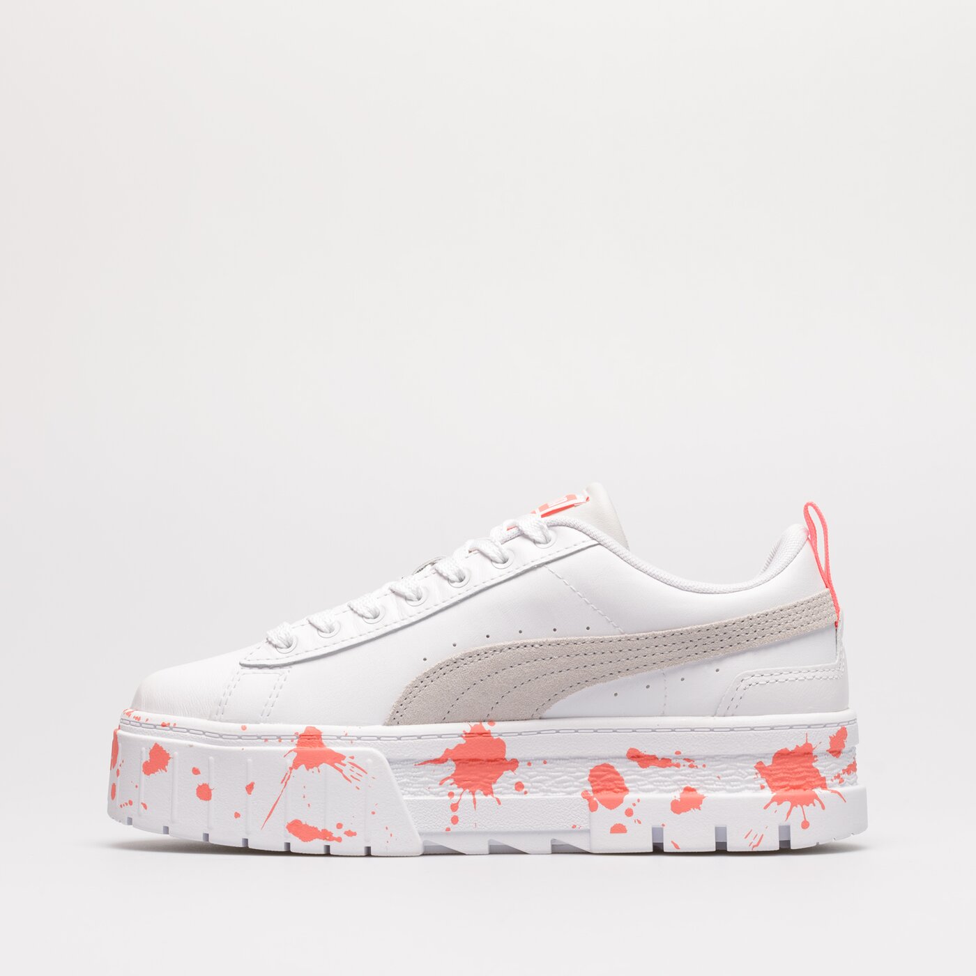 Дамски маратонки PUMA MAYZE PAINT SPLASH WNS PUMA 387143-01 цвят бял