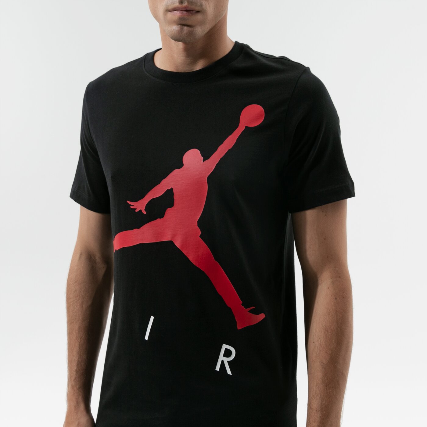 Мъжка тениска JORDAN ТЕНИСКА JUMPMAN AIR HBR cv3425-010 цвят сив