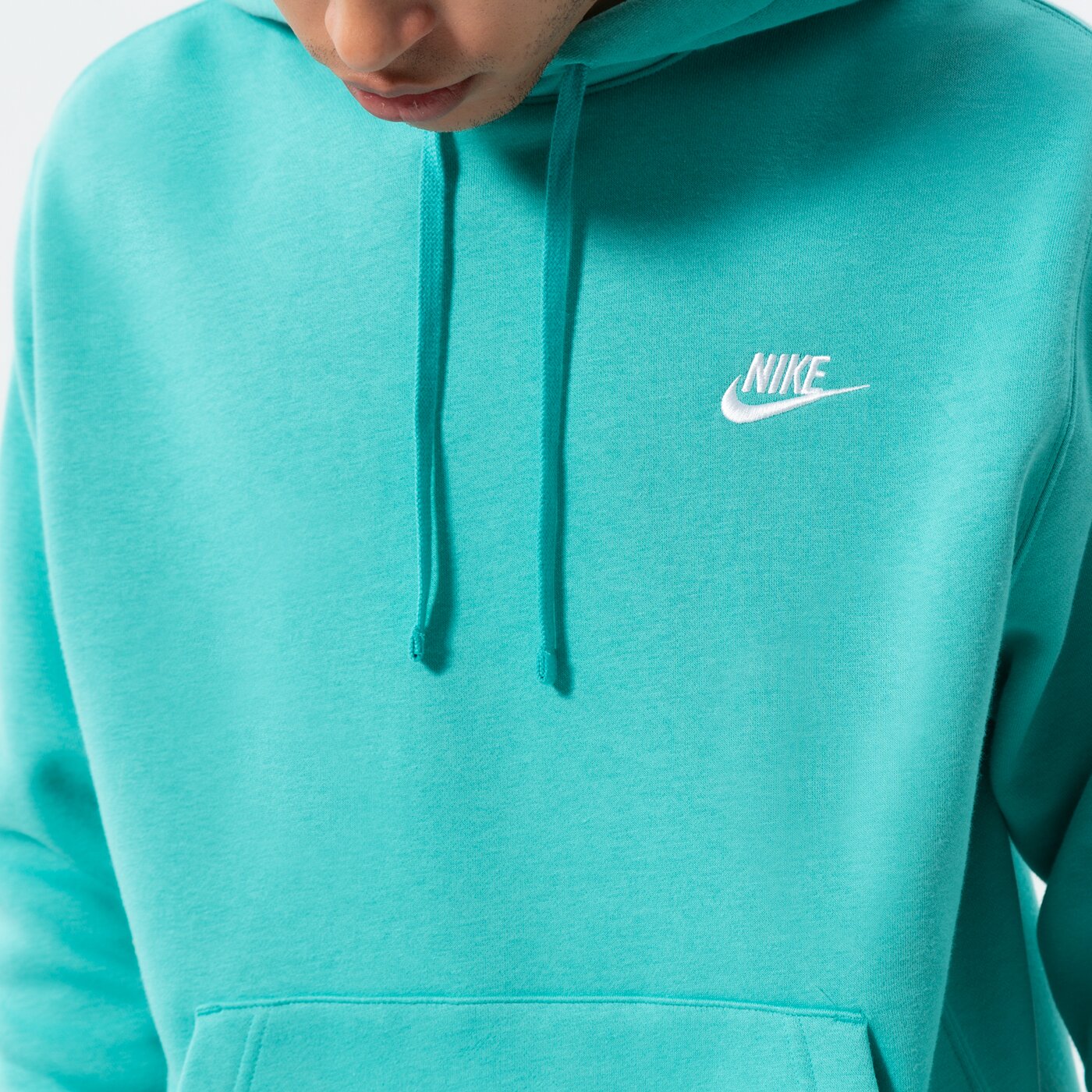 Мъжки суичър NIKE СУИТЧЪР С КАЧУЛКА SPORTSWEAR CLUB FLEECE bv2654-392 цвят син