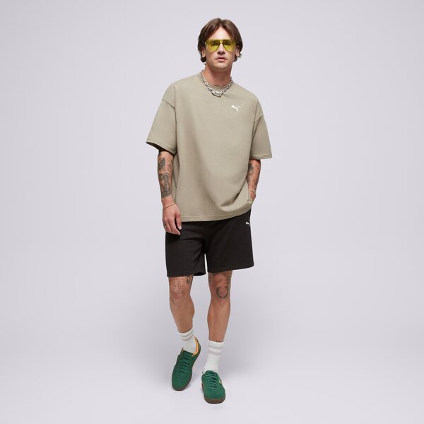 Мъжка тениска PUMA ТЕНИСКА WARDROBE ESS OVERSIZED TEE 629646 83 цвят бежов