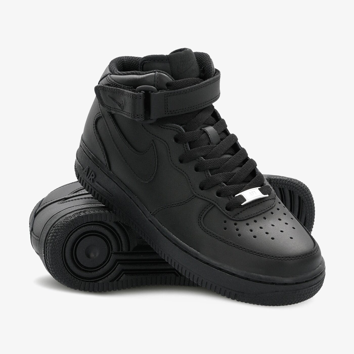 Детски маратонки NIKE AIR FORCE 1 MID (GS)  314195-004 цвят черен
