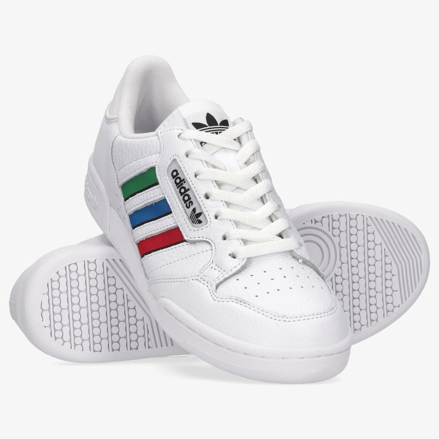 Мъжки маратонки ADIDAS CONTINENTAL 80 STRIPES gw0181 цвят бял