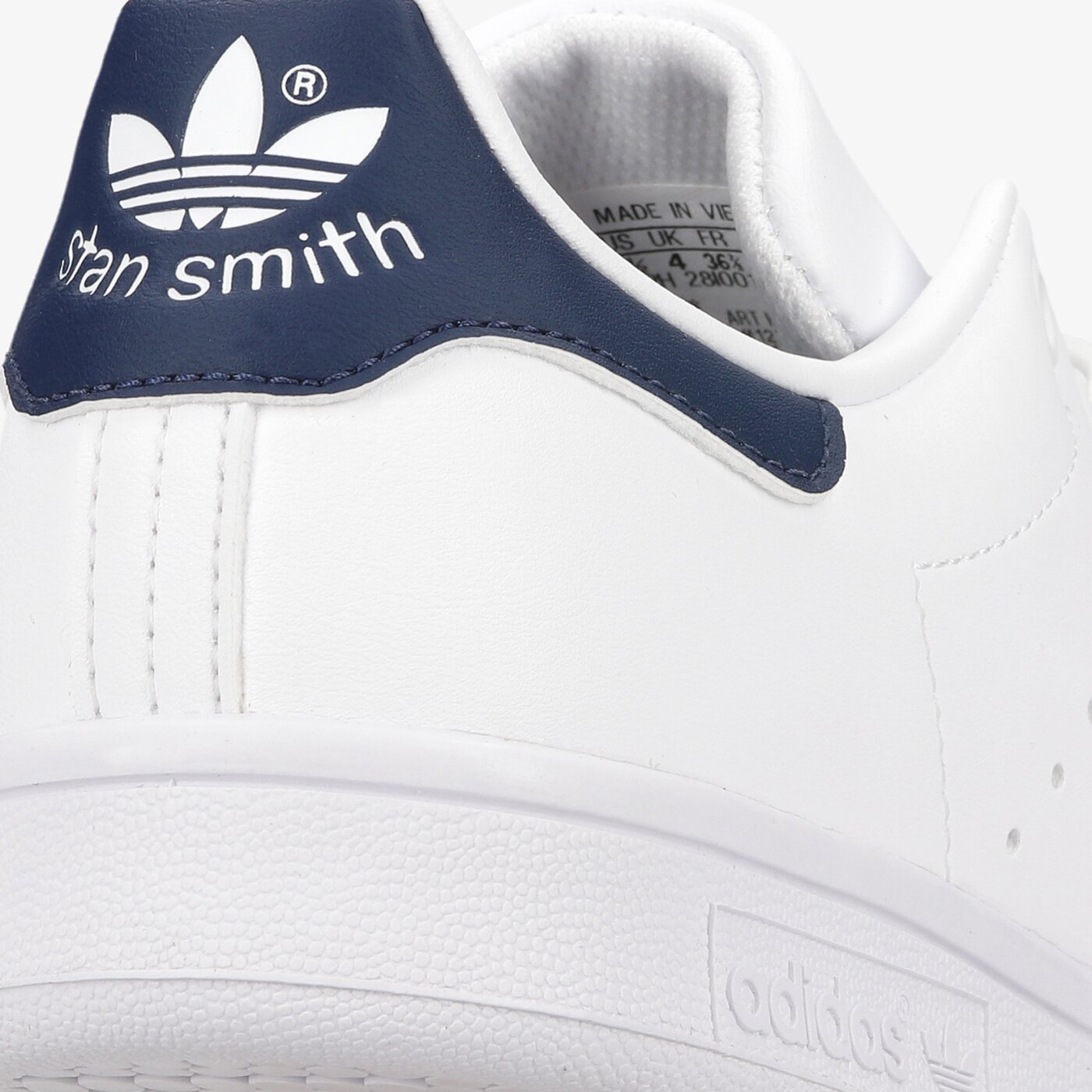 Детски маратонки ADIDAS STANSMITHJ h68621 цвят бял