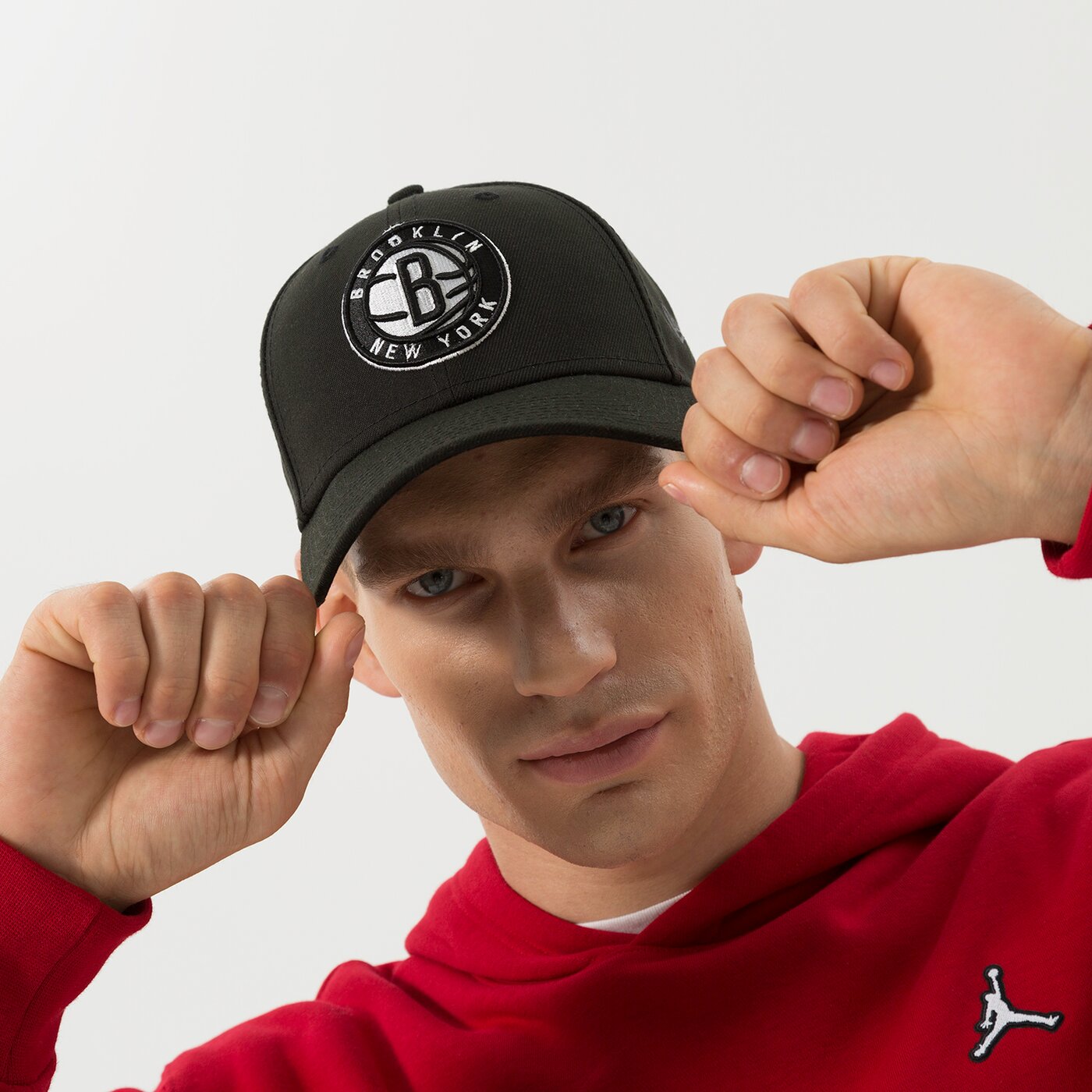 Мъжка шапка с козирка NEW ERA ШАПКА NBA NETS THE LEAGUE BRO NETS OTC 11405616 цвят черен