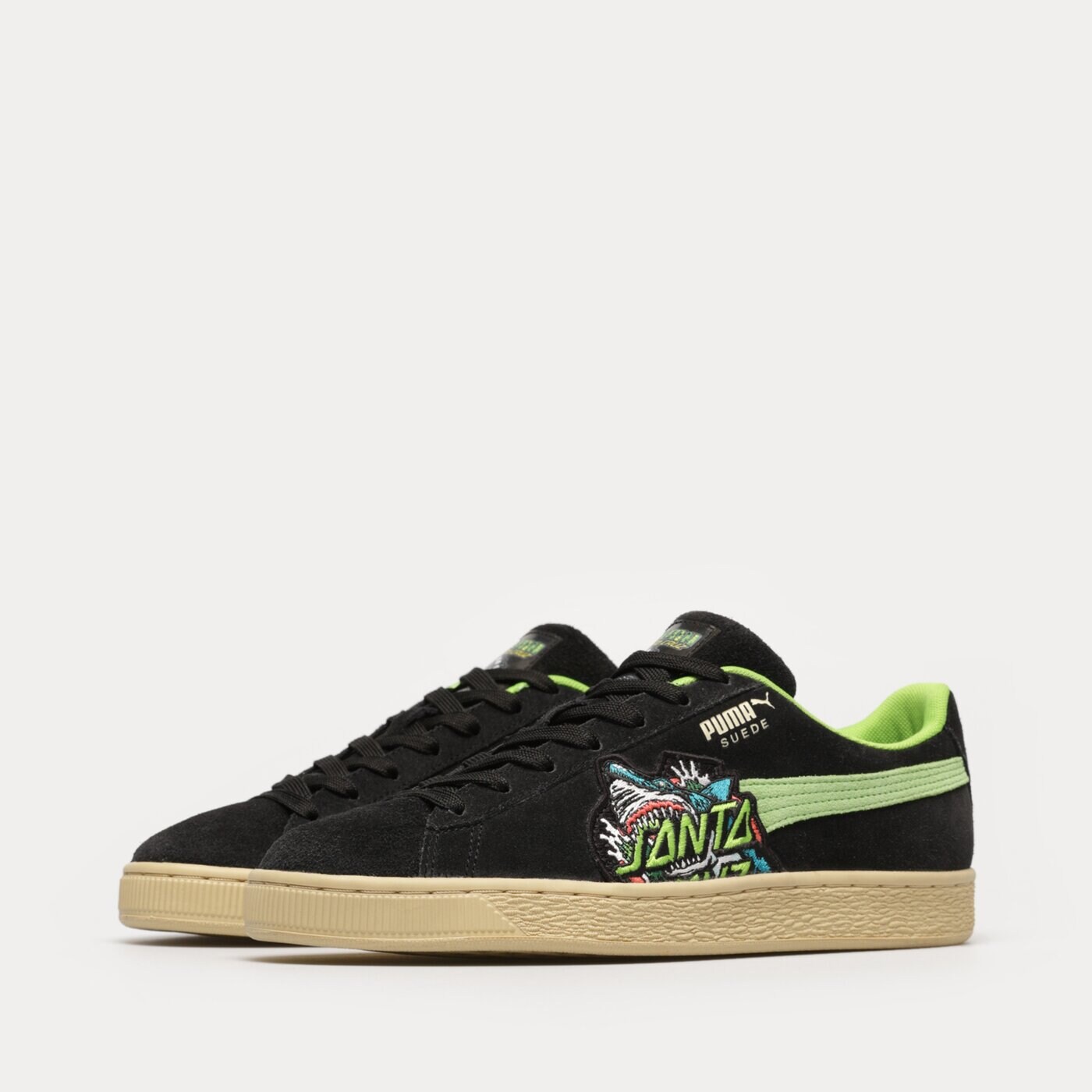 Мъжки маратонки PUMA SUEDE SANTA CRUZ 381905-01 цвят черен