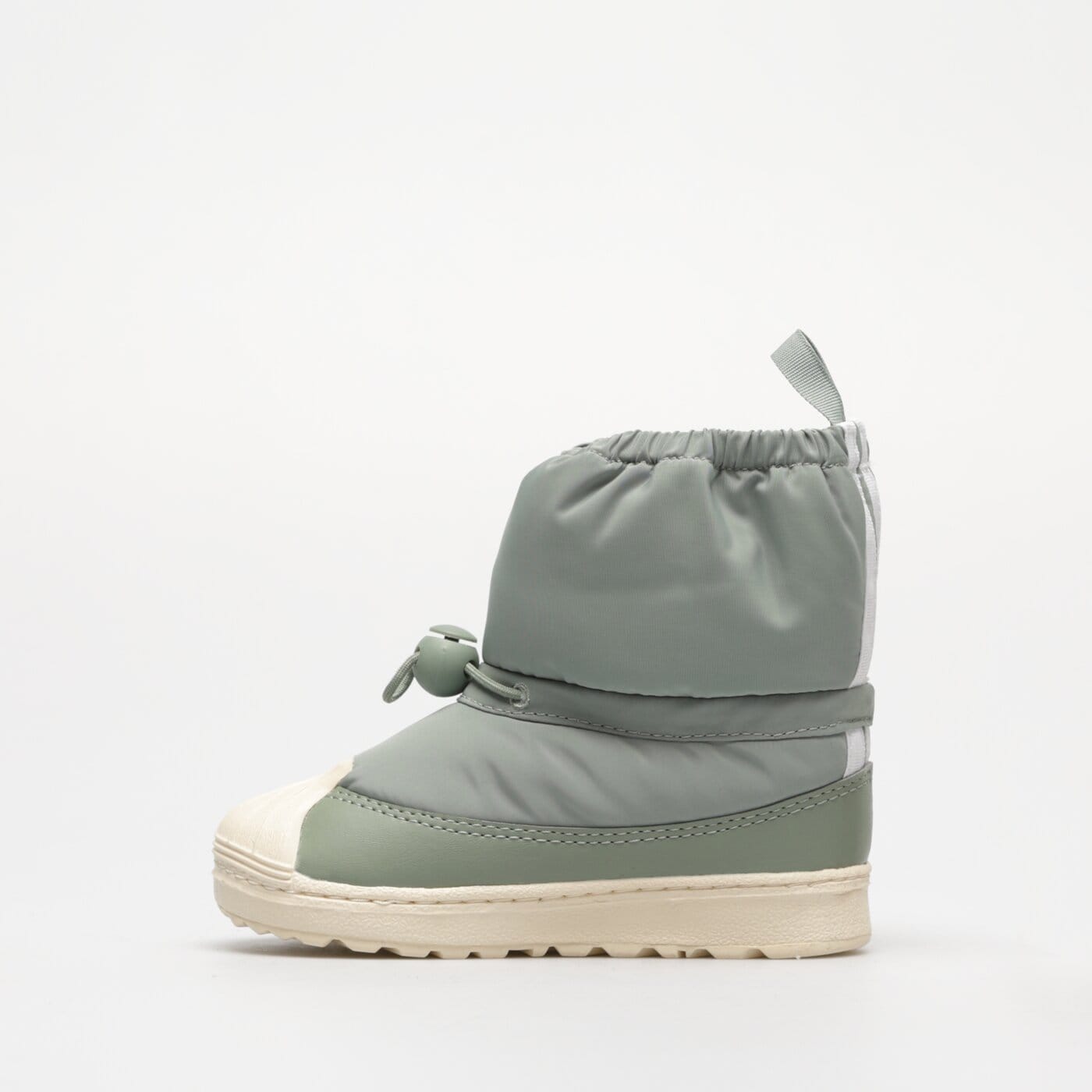 Детски зимни обувки ADIDAS SUPERSTAR 360 BOOT I ig5077 цвят зелен