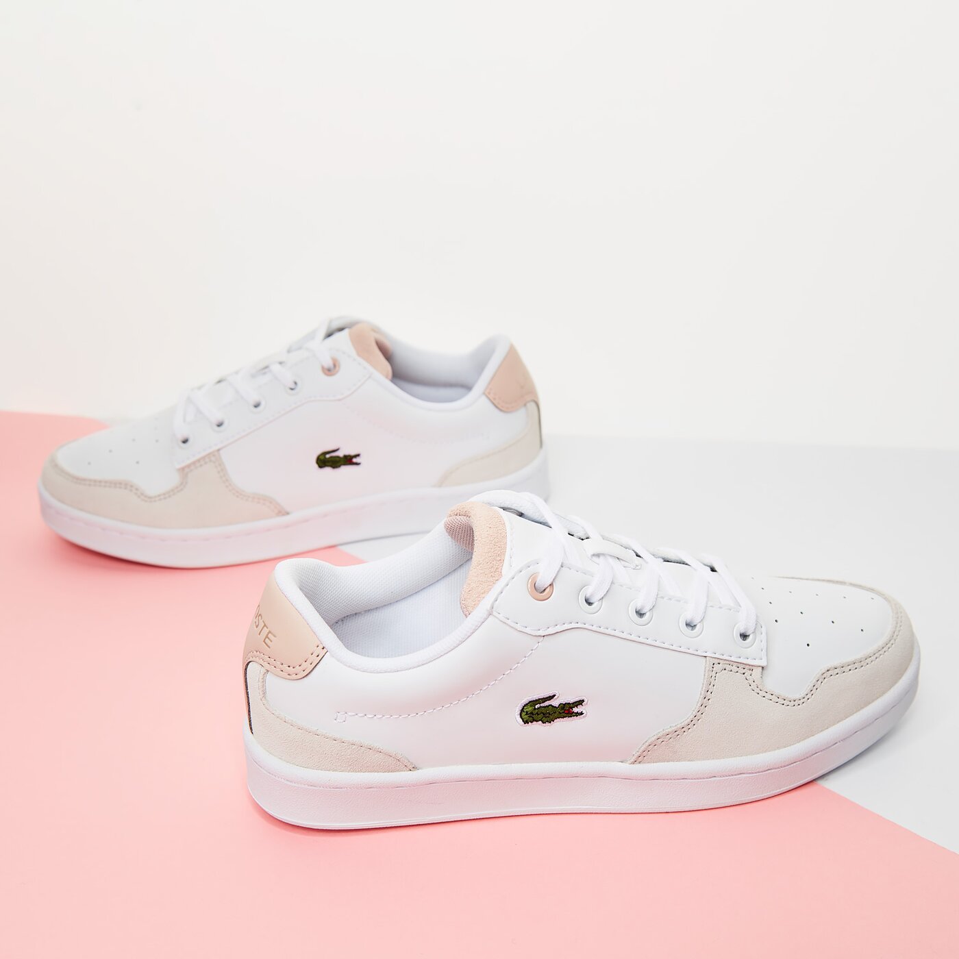 Детски маратонки LACOSTE MASTERS CUP 120 2 SUJ 739suj001083j цвят бял