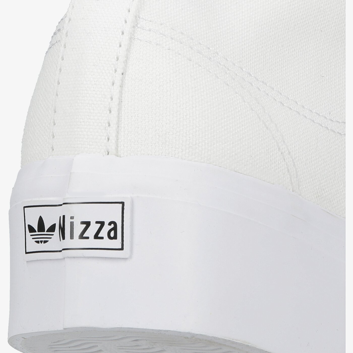 Дамски маратонки ADIDAS NIZZA PLATFORM MID W fy2782 цвят бял
