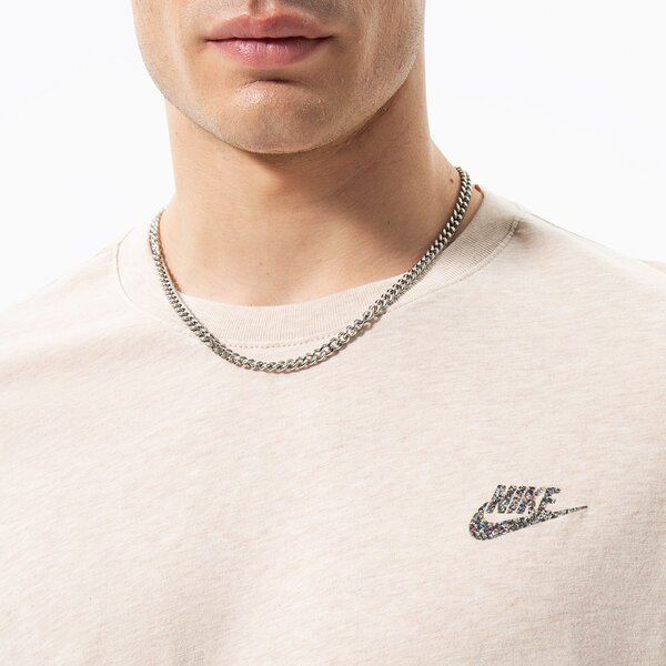 Мъжка тениска NIKE ТЕНИСКА M NSW CLUB TEE SUST dr7923-247 цвят бежов