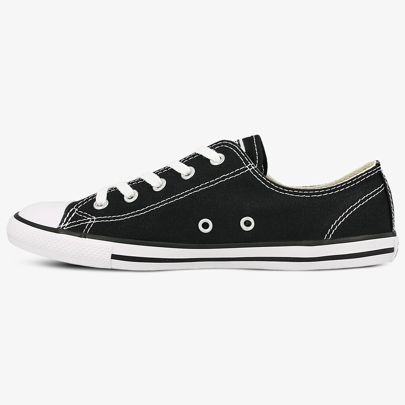 Дамски маратонки CONVERSE CHUCK TAYLOR ALL STAR DAINTY 530054c цвят черен