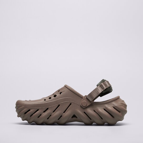 Мъжки чехли и сандали CROCS ECHO CLOG  207937-0lf цвят кафяв