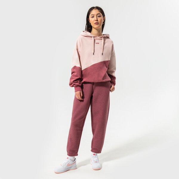 Дамски суичър VANS СУИТЧЪР С КАЧУЛКА BLOCKED OFF HOODIE vn0a5lkkyrr1 цвят розов
