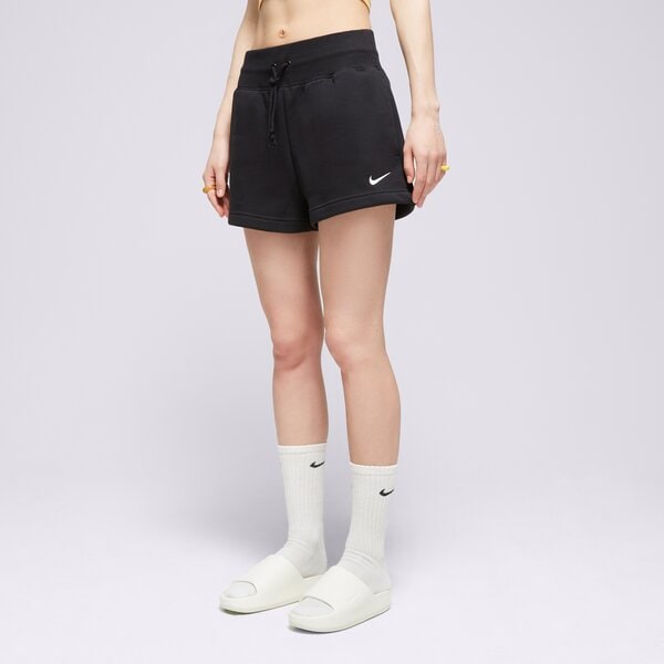 Дамски къси панталони NIKE ШОРТИ W NSW PHNX FLC HR SHORT fd1409-010 цвят черен