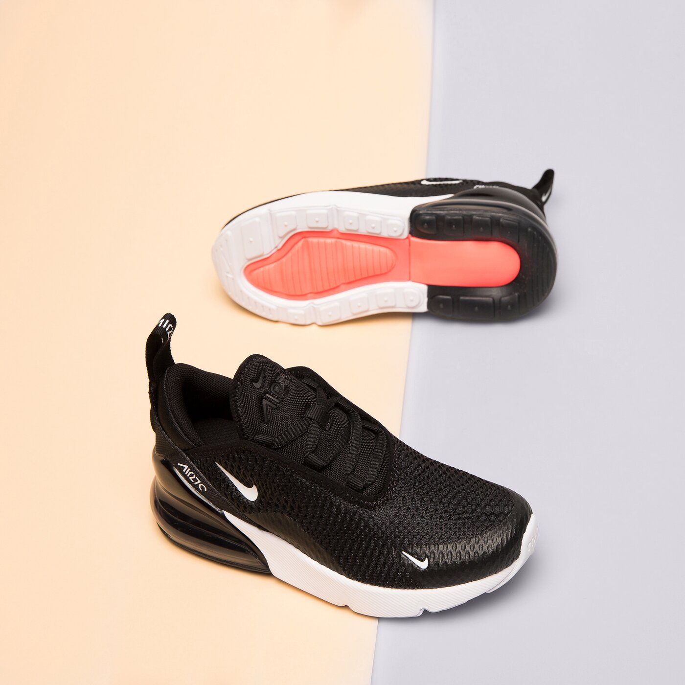 Детски маратонки NIKE AIR MAX 270 ao2372-001 цвят черен