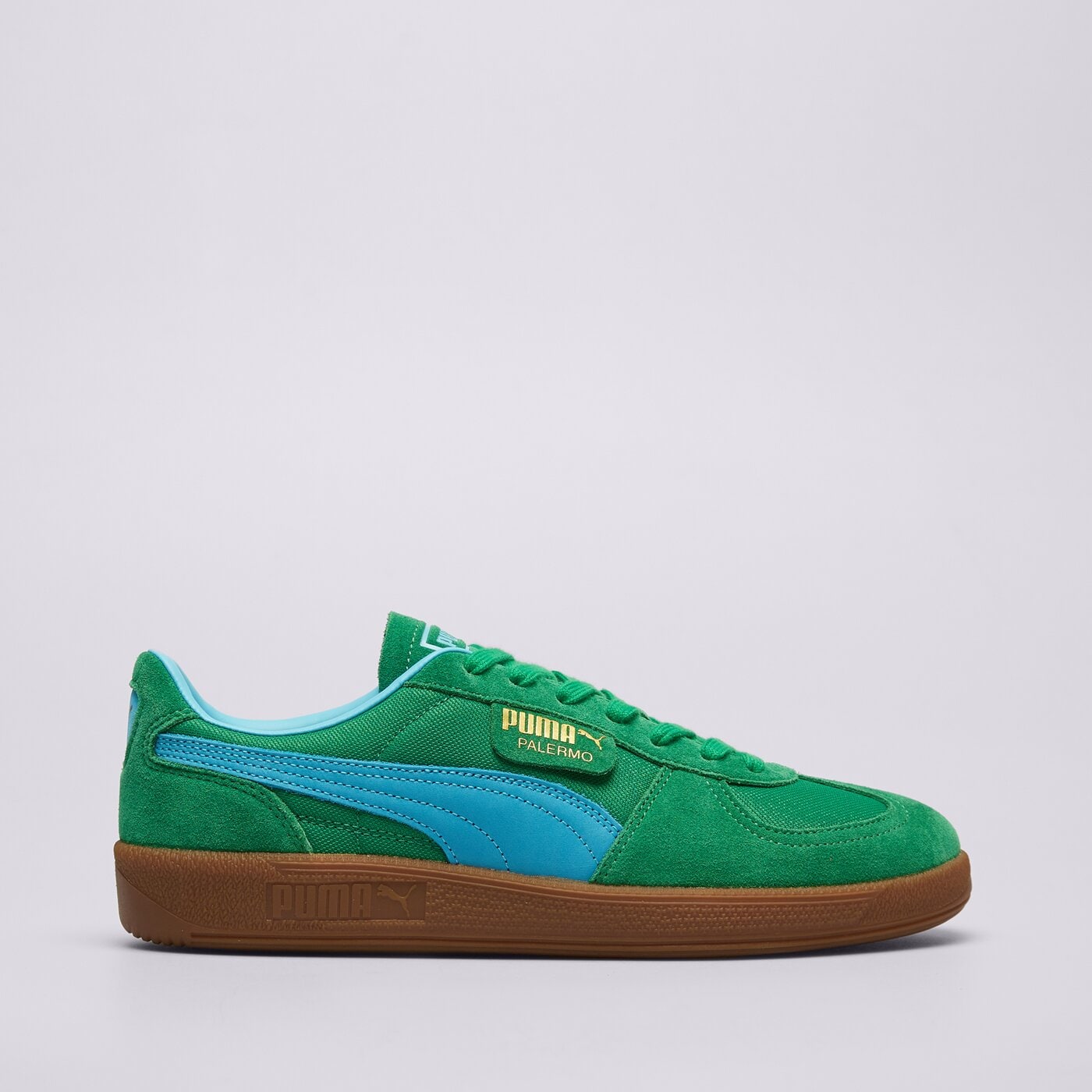 Мъжки маратонки PUMA PALERMO VINTAGE UPDATE 40136401 цвят зелен