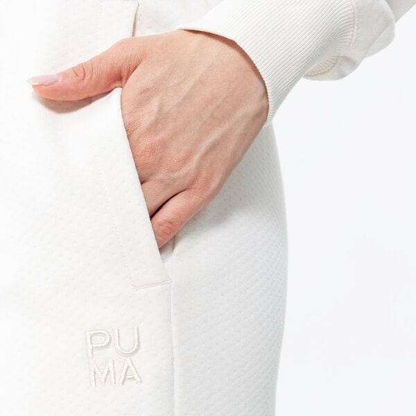 Дамски панталони PUMA ПАНТАЛОНИ PUMA INFUSE WIDE LEG PANTS DK 536740-65 цвят бежов