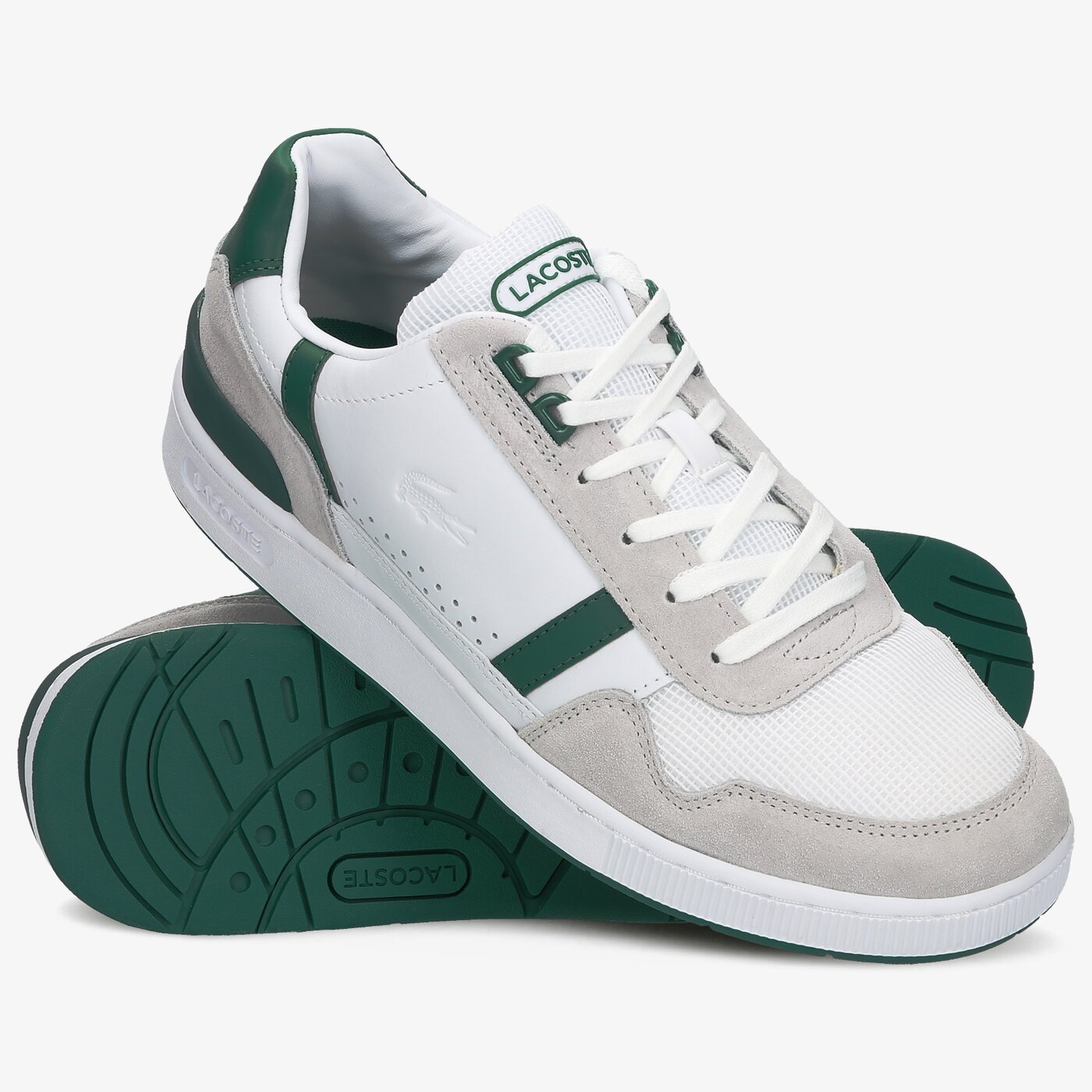 Мъжки маратонки LACOSTE T-CLIP 120 3 US 739sma0063082 цвят бял