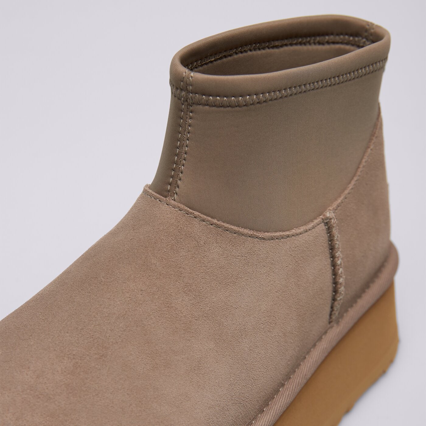 Дамски кежуал UGG W CLASSIC MINI DIPPER 1168170-skp цвят кафяв