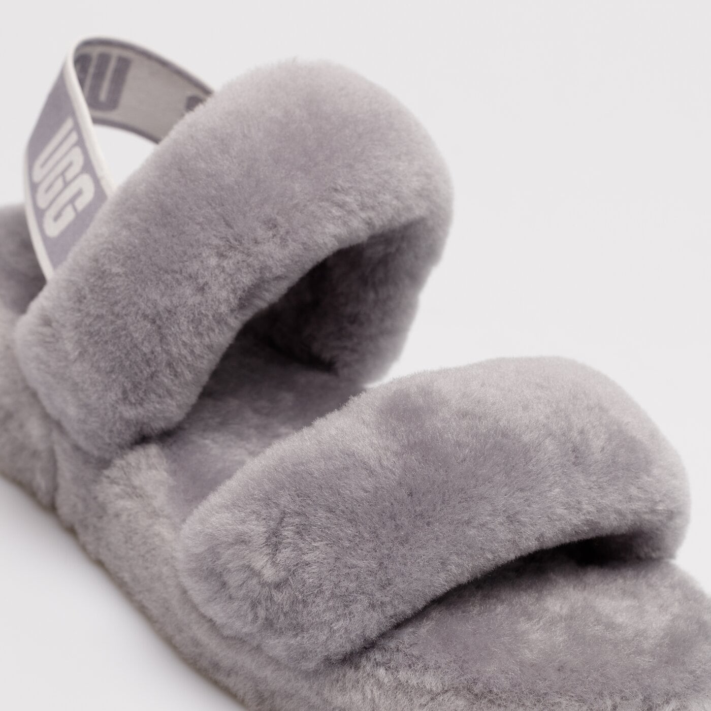 Дамски чехли и сандали UGG OH YEAH 1107953-soft ameth цвят сив