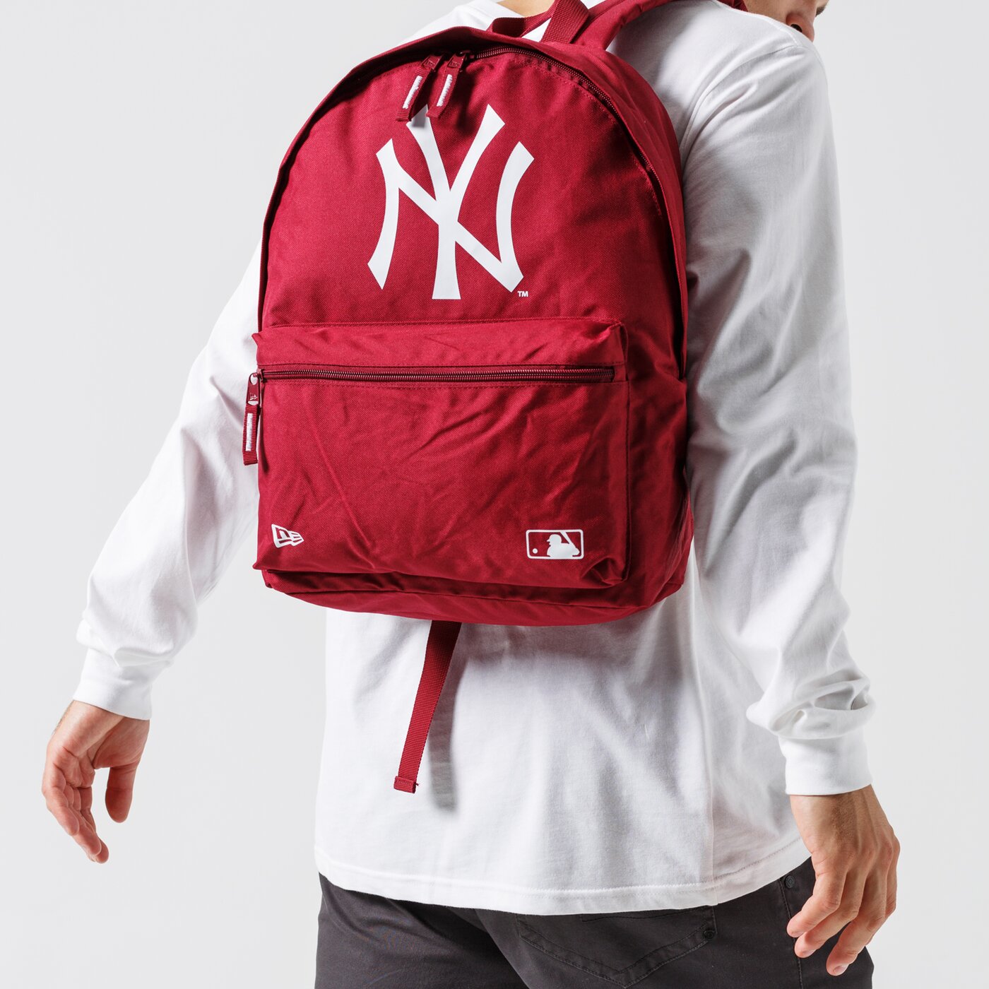 Детска раница NEW ERA РАНИЦА PACK NYY CARDINAL NEW YORK YANKEES 12022147 цвят бордо