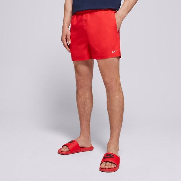 Мъжки къси панталони NIKE SWIM  ШОРТИ ESSENTIAL 5" nessa560-614 цвят червен