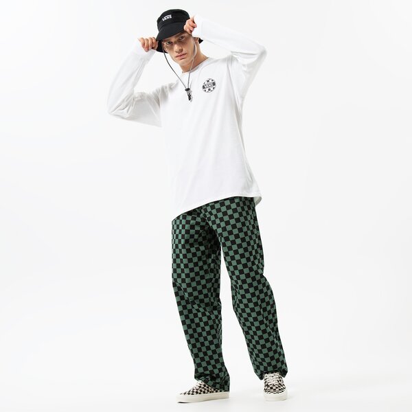 Мъжки панталони VANS ПАНТАЛОНИ RANGE BAGGY TAPERED ELASTIC PANT vn00000dq7m1 цвят многоцветен