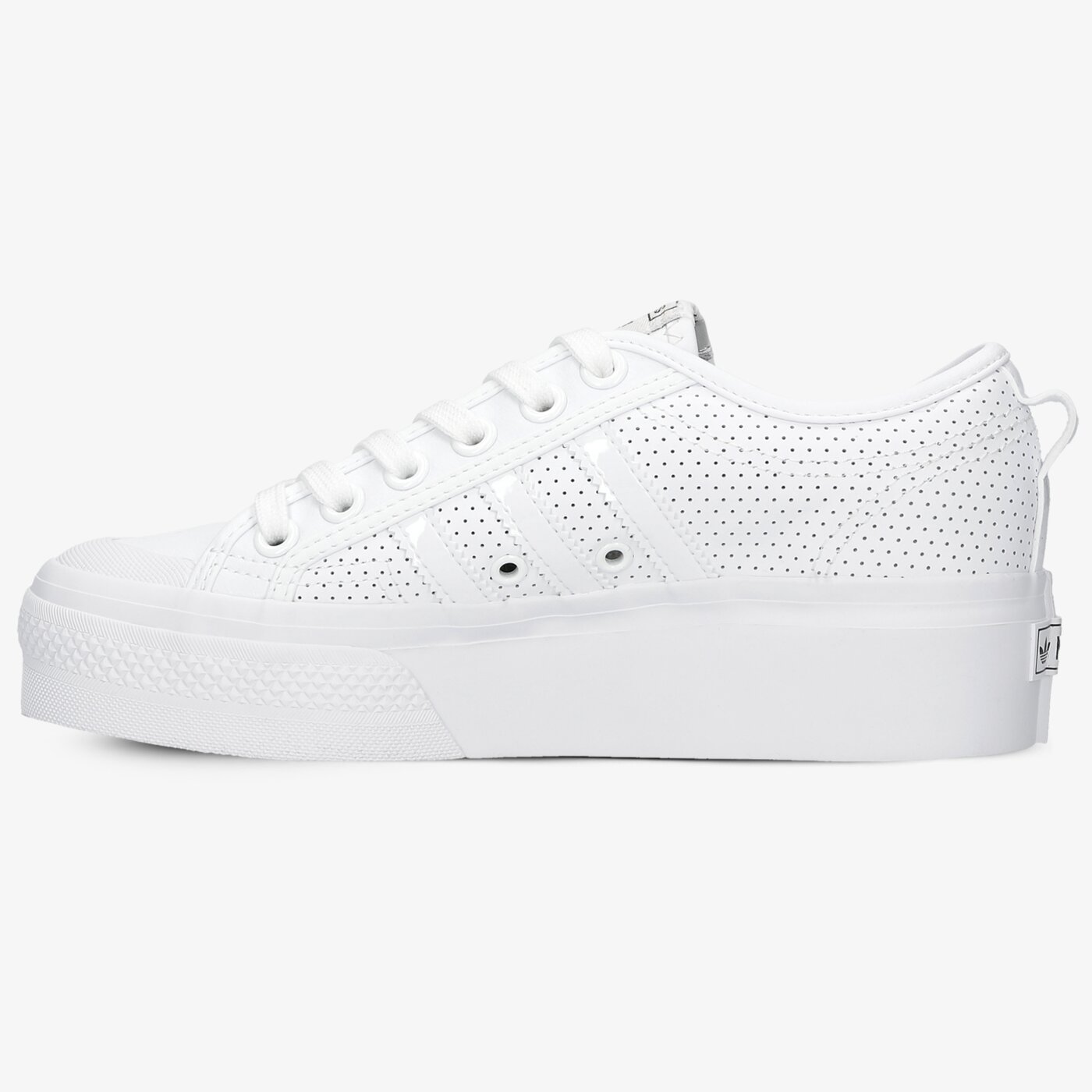 Дамски маратонки ADIDAS NIZZA PLATFORM W fx9180 цвят бял
