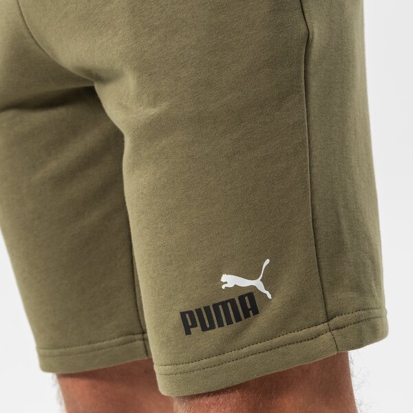 Мъжки къси панталони PUMA ШОРТИ ESS+ 2 COL SHORTS 10" 586766 32 цвят каки