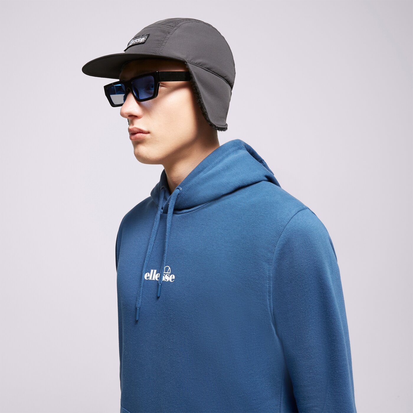 Мъжки суичър ELLESSE СУИТЧЪР С КАЧУЛКА PERSHUTA BLUE OH HOODY shp16466402 цвят син