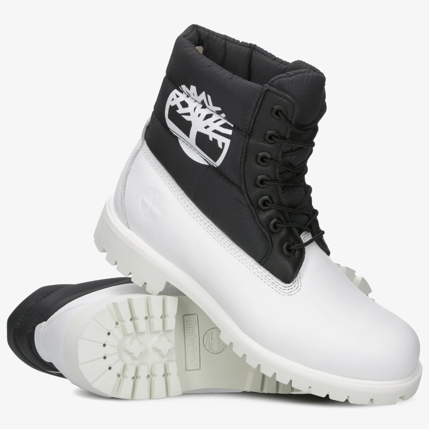 Мъжки боти TIMBERLAND PREMIUM 6 INCH BOOT PUFFER BT  tb0a2bzz1431 цвят бял