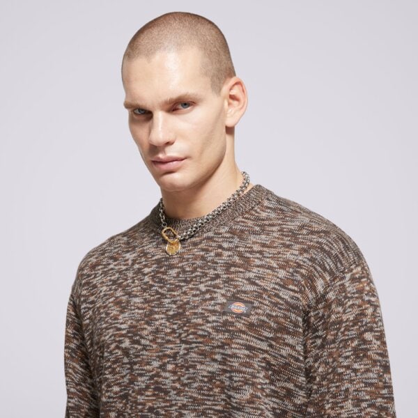 DICKIES ПУЛОВЕР OAKPORT MARL SWEATER dk0a4z310db1 цвят кафяв
