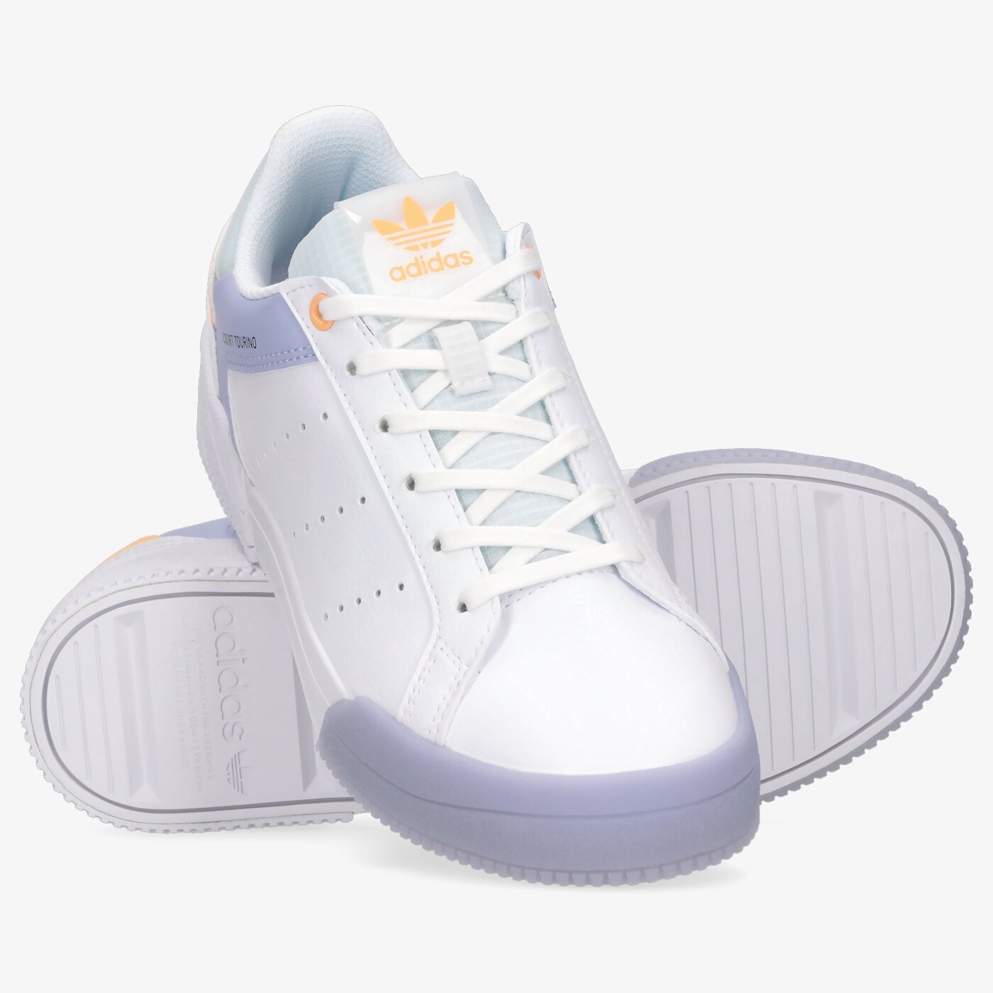 Детски маратонки ADIDAS COURT TOURINO J h00771 цвят бял