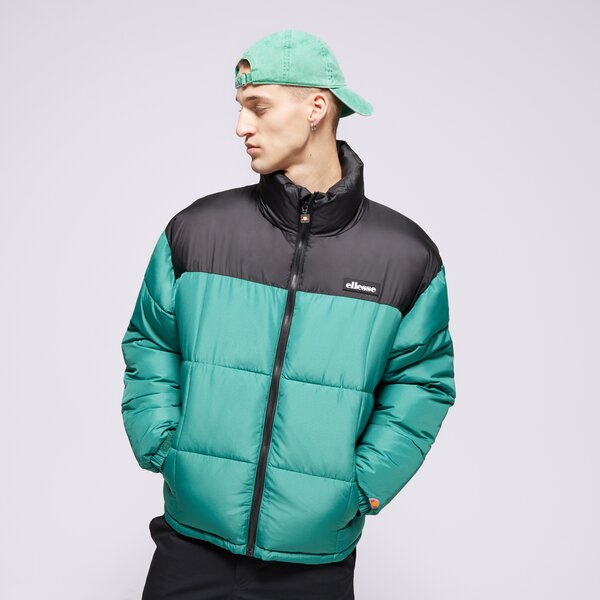 Мъжко зимно яке ELLESSE ЯКЕ ПУХЕН ARGENT PADDED BLK/GREEN PADDED JACKET shx20980022 цвят черен