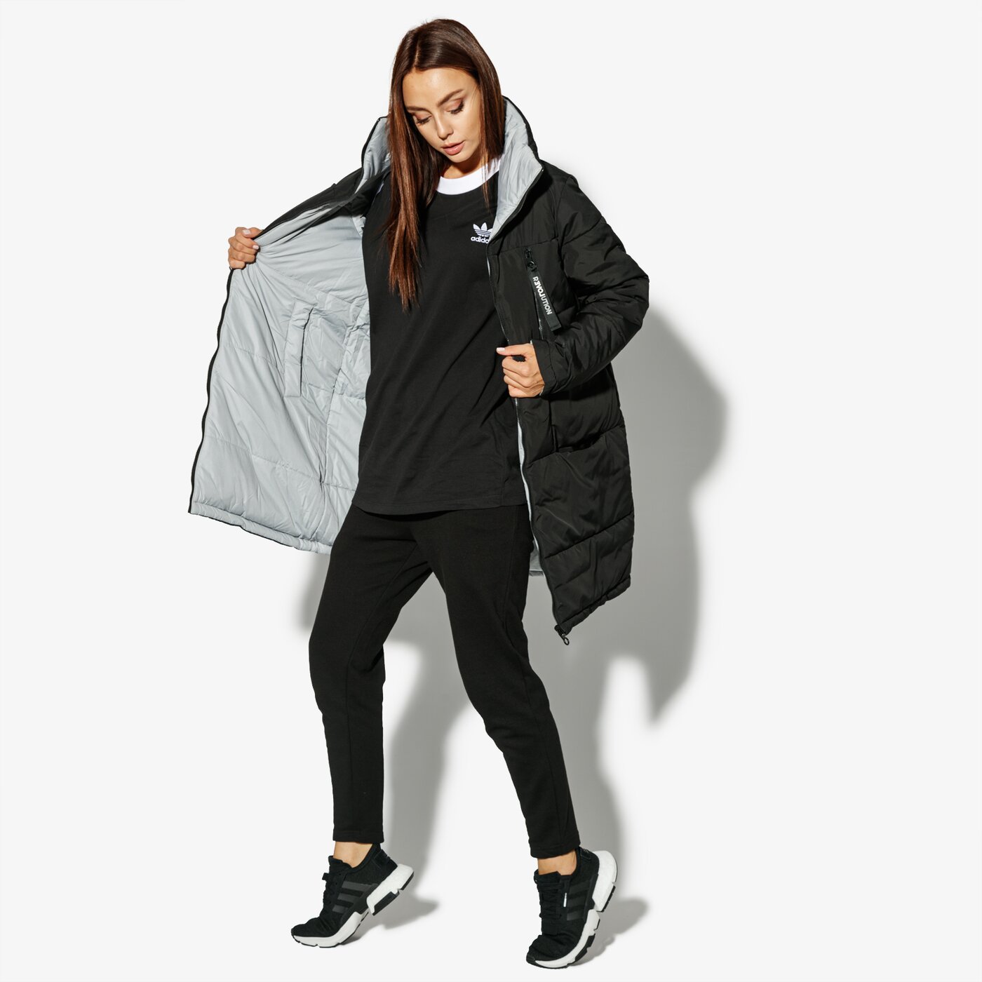 Дамско зимно яке CONFRONT ЯКЕ TORRY cf38kud18002 цвят черен