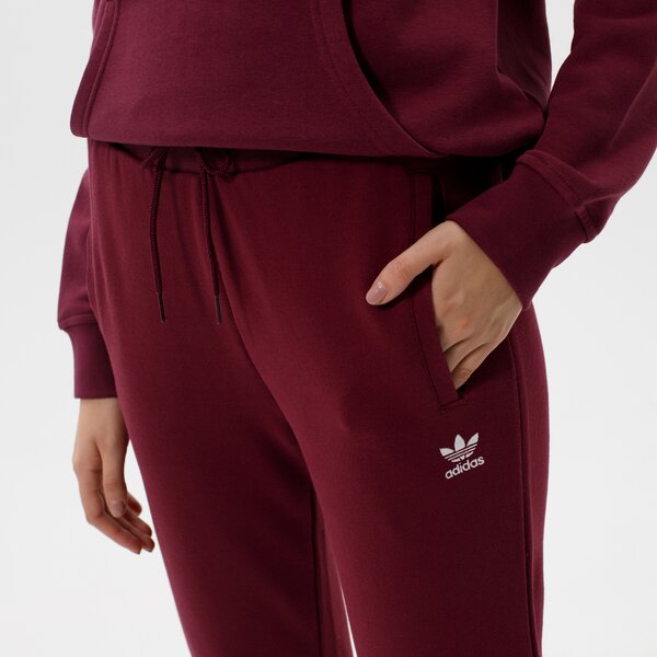 Дамски панталони ADIDAS ПАНТАЛОНИ TRACK PANT h37879 цвят бордо