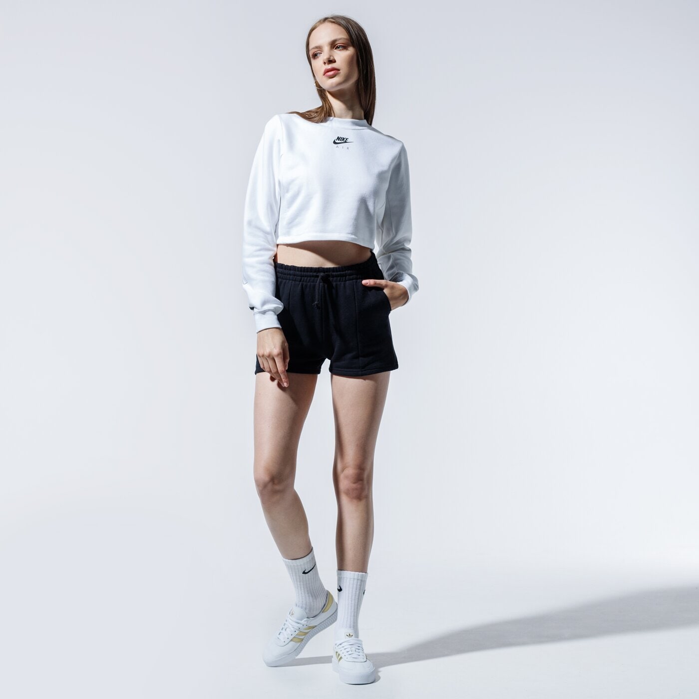 Дамски суичър NIKE СУИТЧЪР AIR cj3115-100 цвят бял