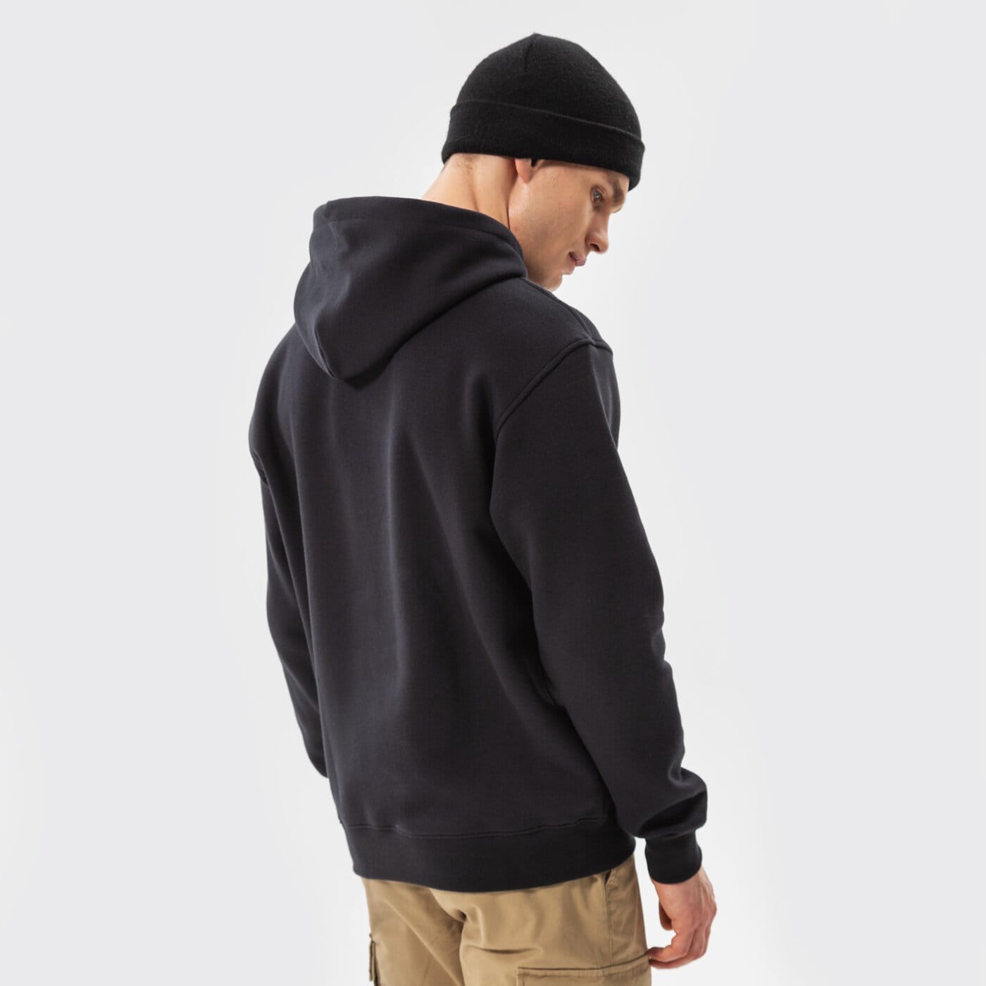 Мъжки суичър ADIDAS СУИТЧЪР С КАЧУЛКА TREFOIL LINEAR LABEL HOODIE hm2655 цвят черен