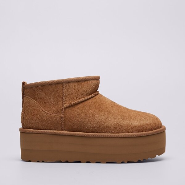 Дамски кежуал UGG CLASSIC ULTRA MINI PLATFORM 1135092-che цвят кафяв