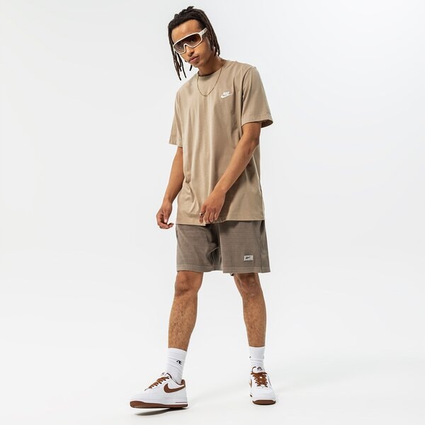 Мъжка тениска NIKE ТЕНИСКА NIKE SPORTSWEAR CLUB ar4997-247 цвят кафяв